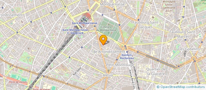 localisation de l'entreprise EXPONENTIA  PARIS