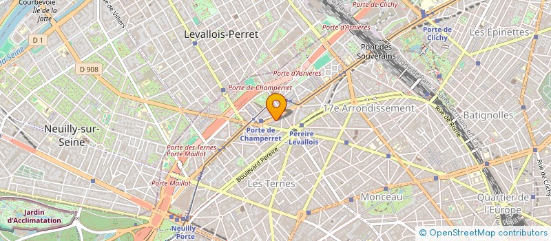 localisation de l'entreprise EXPONENTIEL  PARIS