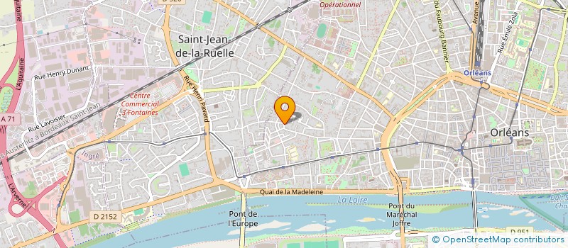 localisation de l'entreprise EXPONENTIEL DATA  ORLEANS