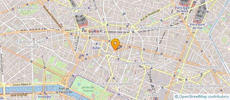 localisation de l'entreprise EXPONENTIEL TECHNOLOGIES à PARIS