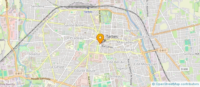 localisation de l'entreprise EXPONENTIELLE SOLUTIONS  TARBES