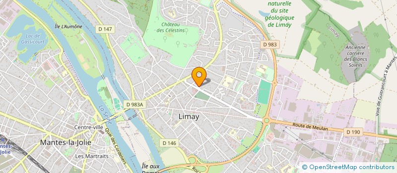 localisation de l'entreprise EXPONET S A à LIMAY