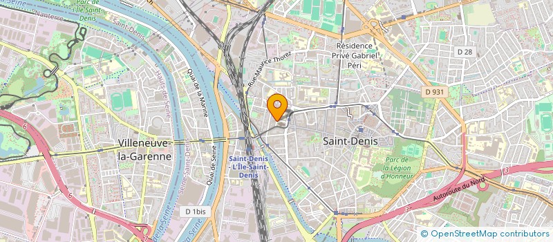 localisation de l'entreprise EXPORT ANTIC IMPORT  SAINT-DENIS