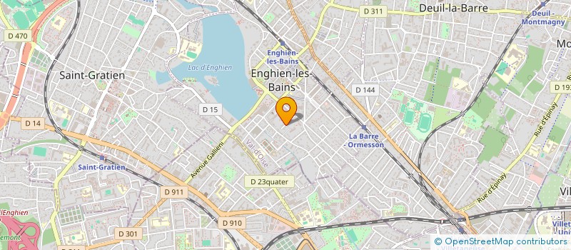 localisation de l'entreprise EXPORT-ASSISTANCE INTERNATIONAL à ENGHIEN-LES-BAINS