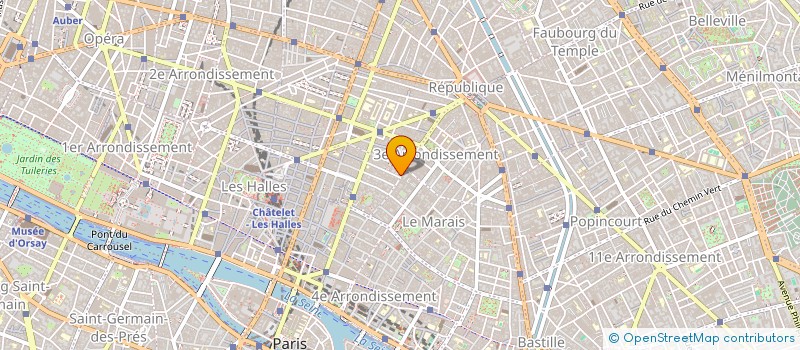 localisation de l'entreprise EXPORT CHIP à PARIS