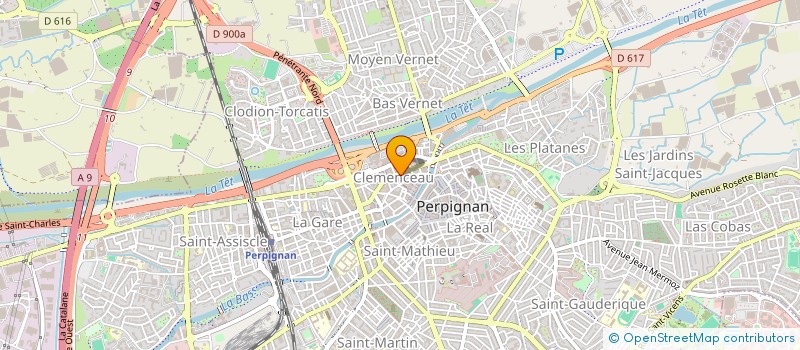 localisation de l'entreprise EXPORT EMMALUC  PERPIGNAN