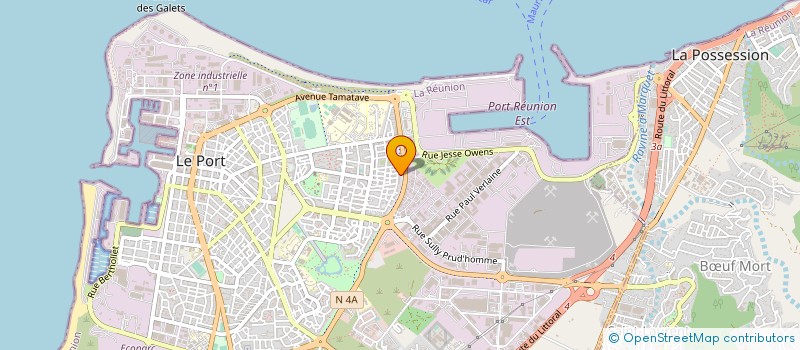 localisation de l'entreprise EXPORT IMPORT CONSULTING  LE PORT