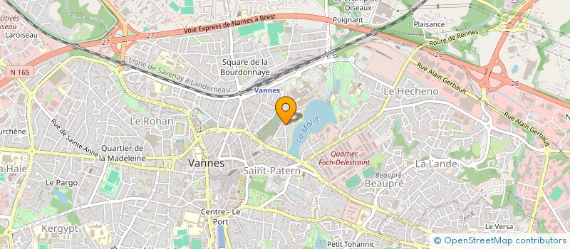 localisation de l'entreprise EXPORT-STAFF CONSULTING FRANCE à VANNES