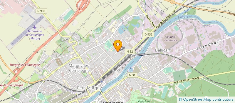 localisation de l'entreprise EXPORTCAR  VENETTE