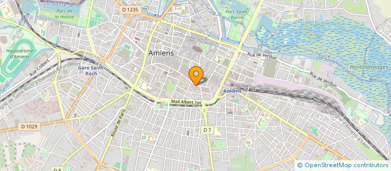 localisation de l'entreprise EXPOSCIENCE PICARDIE  AMIENS