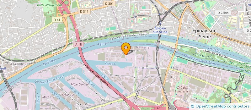 localisation de l'entreprise EXPOSITE à GENNEVILLIERS