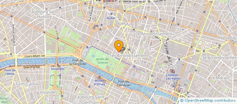 localisation de l'entreprise EXPOSITIONS ET CONFERENCES EN AFRIQUE à PARIS