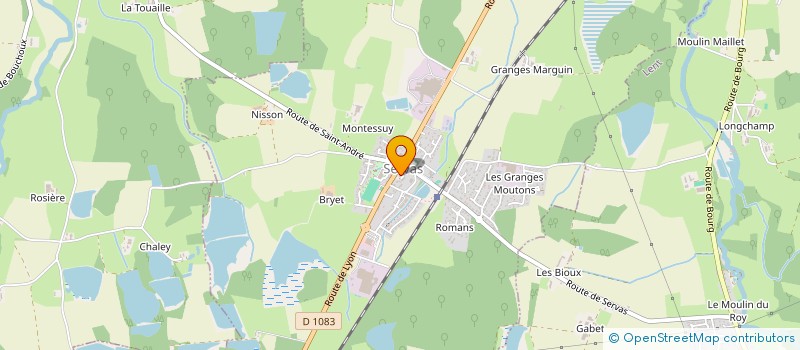 localisation de l'entreprise EXPOSITO CREATIONS  SERVAS