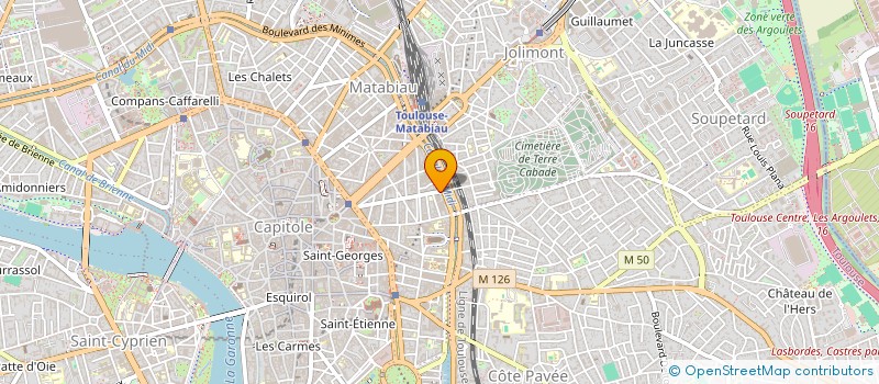localisation de l'entreprise EXPOSUM à TOULOUSE