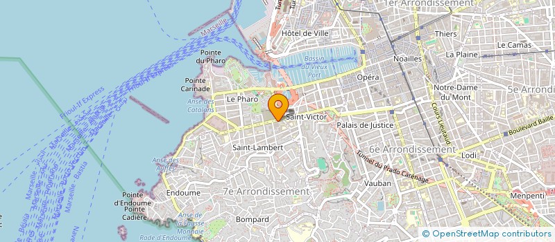 localisation de l'entreprise EXPOVIBRATION à MARSEILLE