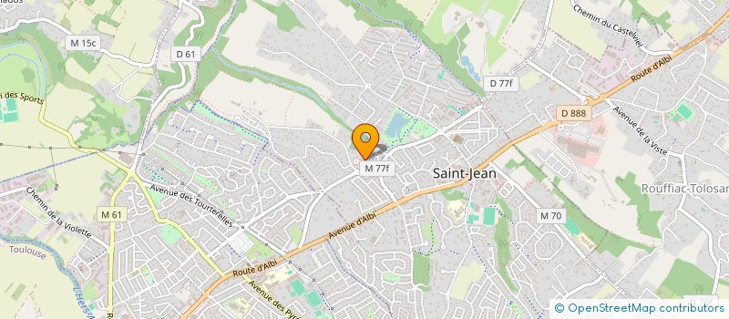localisation de l'entreprise EXPRASSESS à SAINT-JEAN
