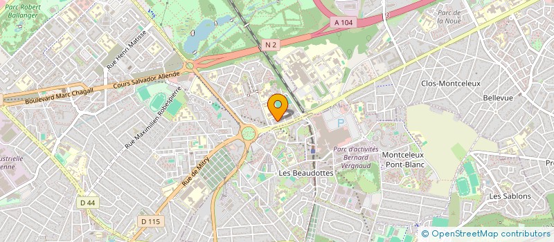localisation de l'entreprise EXPRES à AULNAY-SOUS-BOIS