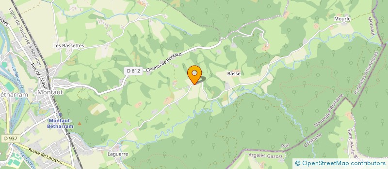 localisation de l'entreprise EXPRESS 3D BEARN  MONTAUT