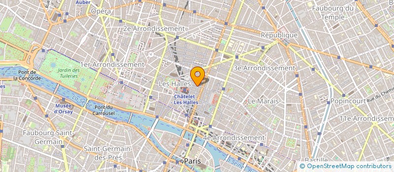 localisation de l'entreprise EXPRESS à PARIS