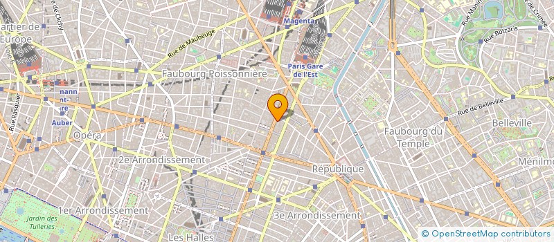 localisation de l'entreprise EXPRESS 7/7 à PARIS