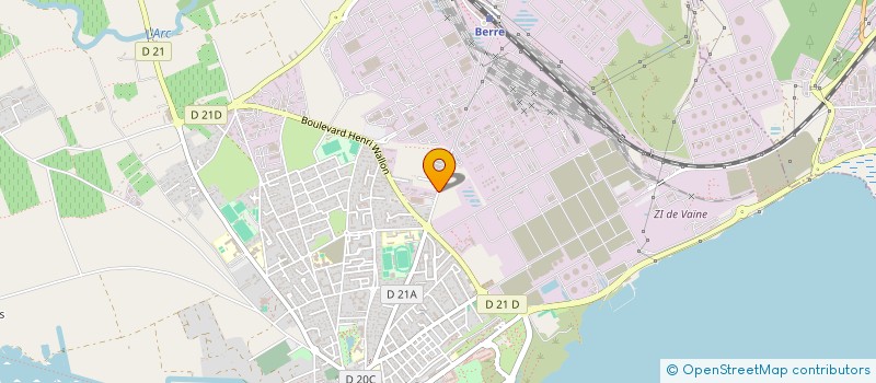 localisation de l'entreprise EXPRESS  AUBAGNE