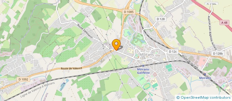 localisation de l'entreprise EXPRESS AO à MOIRANS