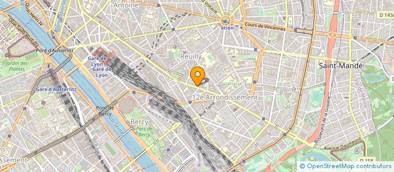 localisation de l'entreprise EXPRESS AUTO à PARIS