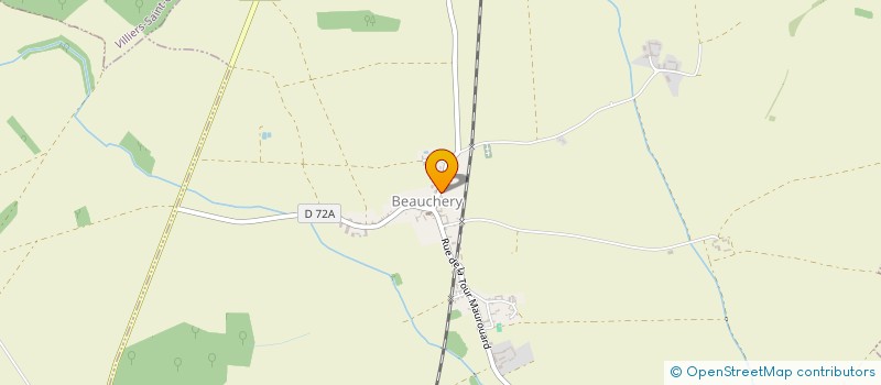 localisation de l'entreprise EXPRESS BRIARD (L')  BEAUCHERY-SAINT-MARTIN