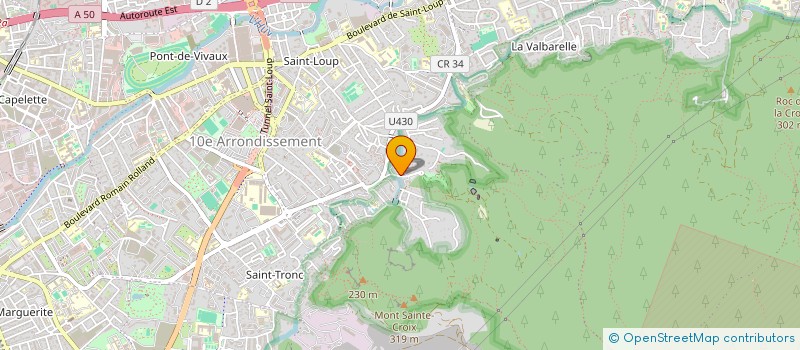localisation de l'entreprise EXPRESS CAB à MARSEILLE