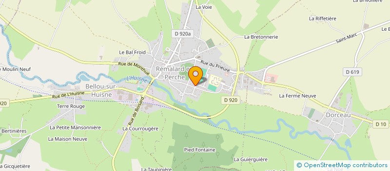 localisation de l'entreprise EXPRESS COLIS à REMALARD-EN-PERCHE