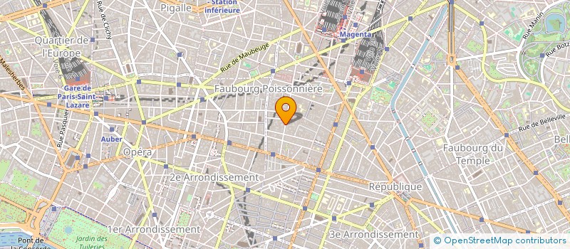 localisation de l'entreprise EXPRESS CONSTRUCTION  PARIS