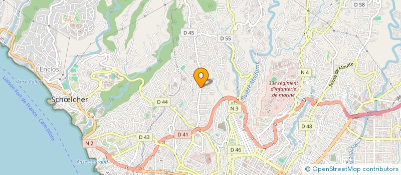 localisation de l'entreprise EXPRESS CONSTRUCTION DES DOM TOM  FORT-DE-FRANCE