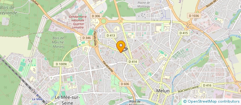 localisation de l'entreprise EXPRESS COURSES INTERNATIONALES SERVICES  MELUN