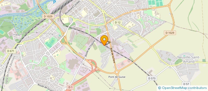 localisation de l'entreprise EXPRESS COURSES PRESSE TRANSPORT  NEUVILLE-SAINT-AMAND