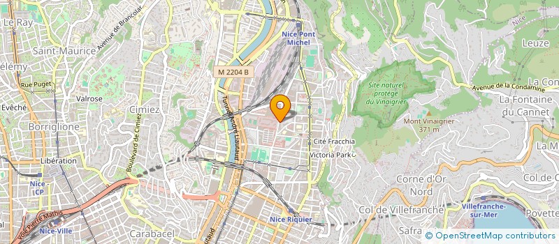 localisation de l'entreprise EXPRESS DEPANNAGE à NICE