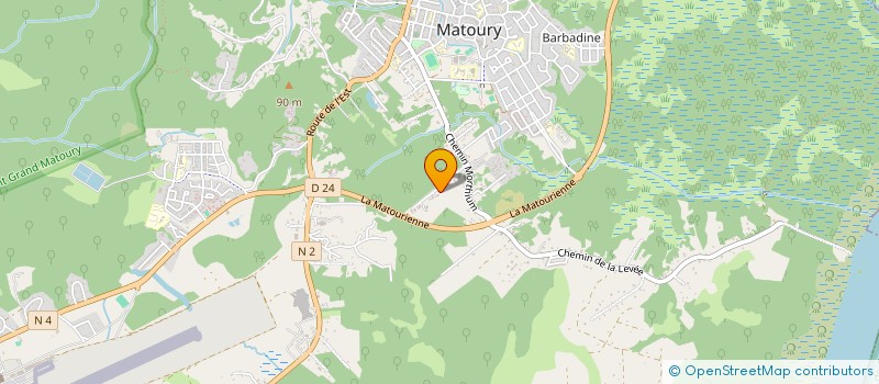 localisation de l'entreprise EXPRESS DEPANNAGES à MATOURY
