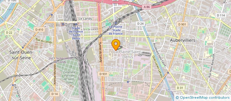 localisation de l'entreprise EXPRESS DOCUMENT INTERNATIONAL à SAINT-DENIS