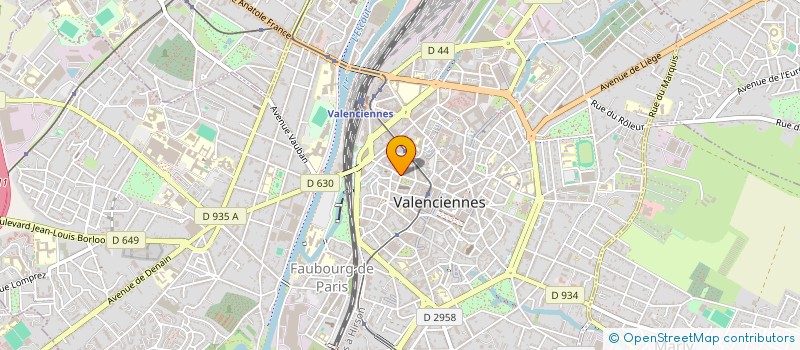 localisation de l'entreprise EXPRESS DU COIN  VALENCIENNES