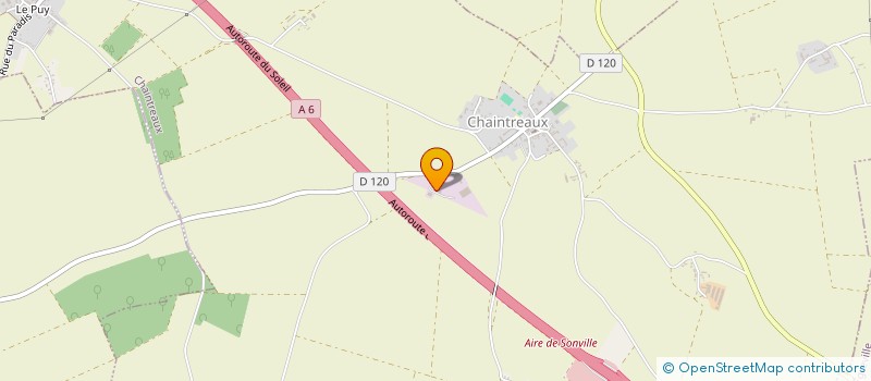 localisation de l'entreprise EXPRESS DU LOING  CHAINTREAUX