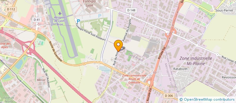 localisation de l'entreprise EXPRESS'EAU SOLUTIONS  SAINT-PRIEST