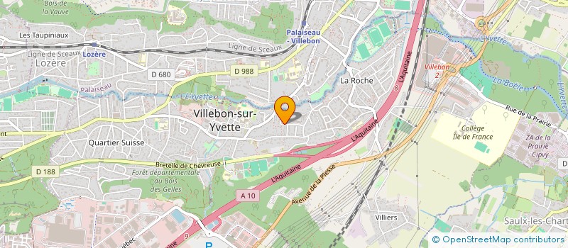 localisation de l'entreprise EXPRESS ECO à VILLEBON SUR YVETTE