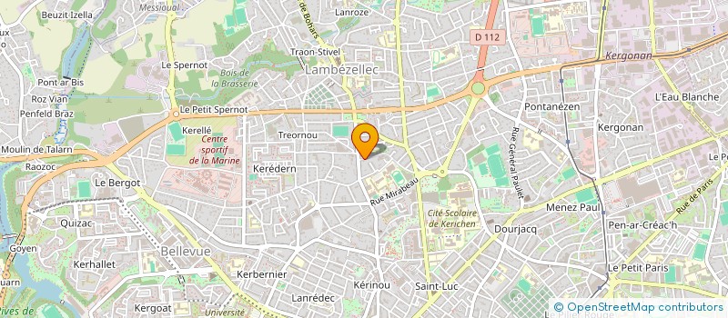 localisation de l'entreprise EXPRESS ENDUIT à LE RELECQ-KERHUON