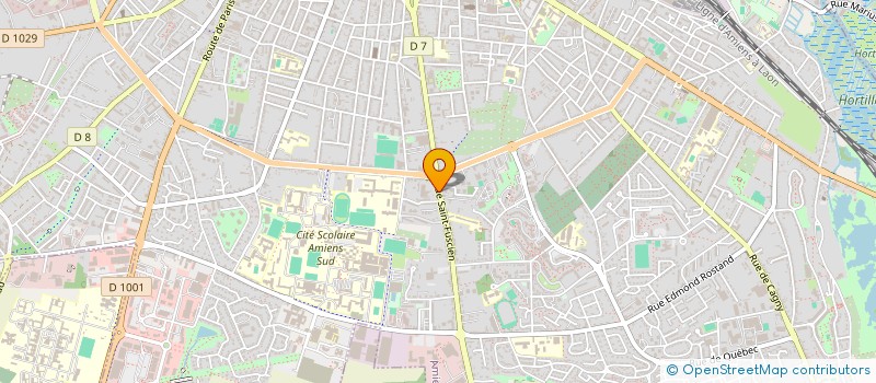localisation de l'entreprise EXPRESS ENTRETIEN à AMIENS