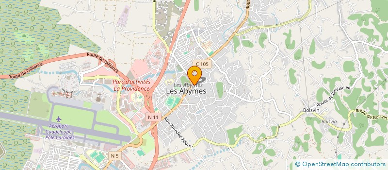 localisation de l'entreprise EXPRESS GOURMET GRILL à LES ABYMES