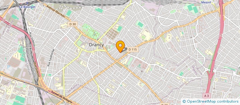 localisation de l'entreprise EXPRESS IDF à DRANCY