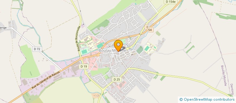 localisation de l'entreprise EXPRESS ING à BOULAY-MOSELLE