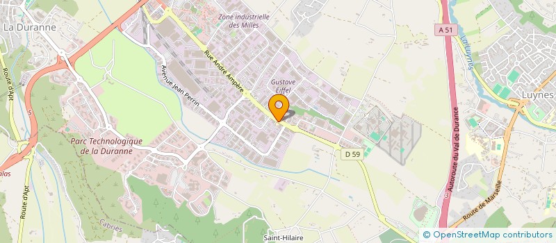 localisation de l'entreprise EXPRESS INTERIM à AIX-EN-PROVENCE
