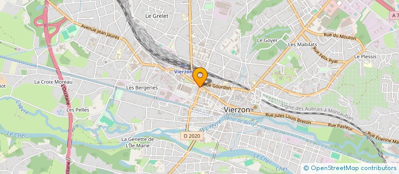 localisation de l'entreprise EXPRESS ISTANBUL  VIERZON