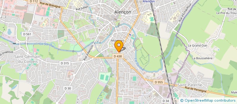 localisation de l'entreprise EXPRESS KEBAB à ALENCON
