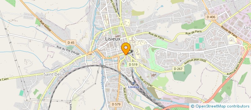 localisation de l'entreprise EXPRESS KEBAB à LISIEUX